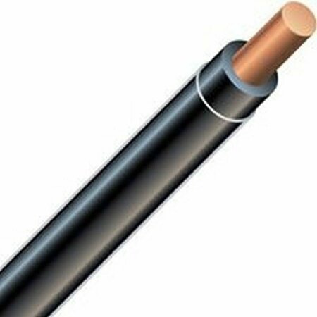 SOUTHWIRE Building Wire, 12 AWG Wire, 300 m L, Copper Conductor, PVC Sheath, Black Sheath 49577003